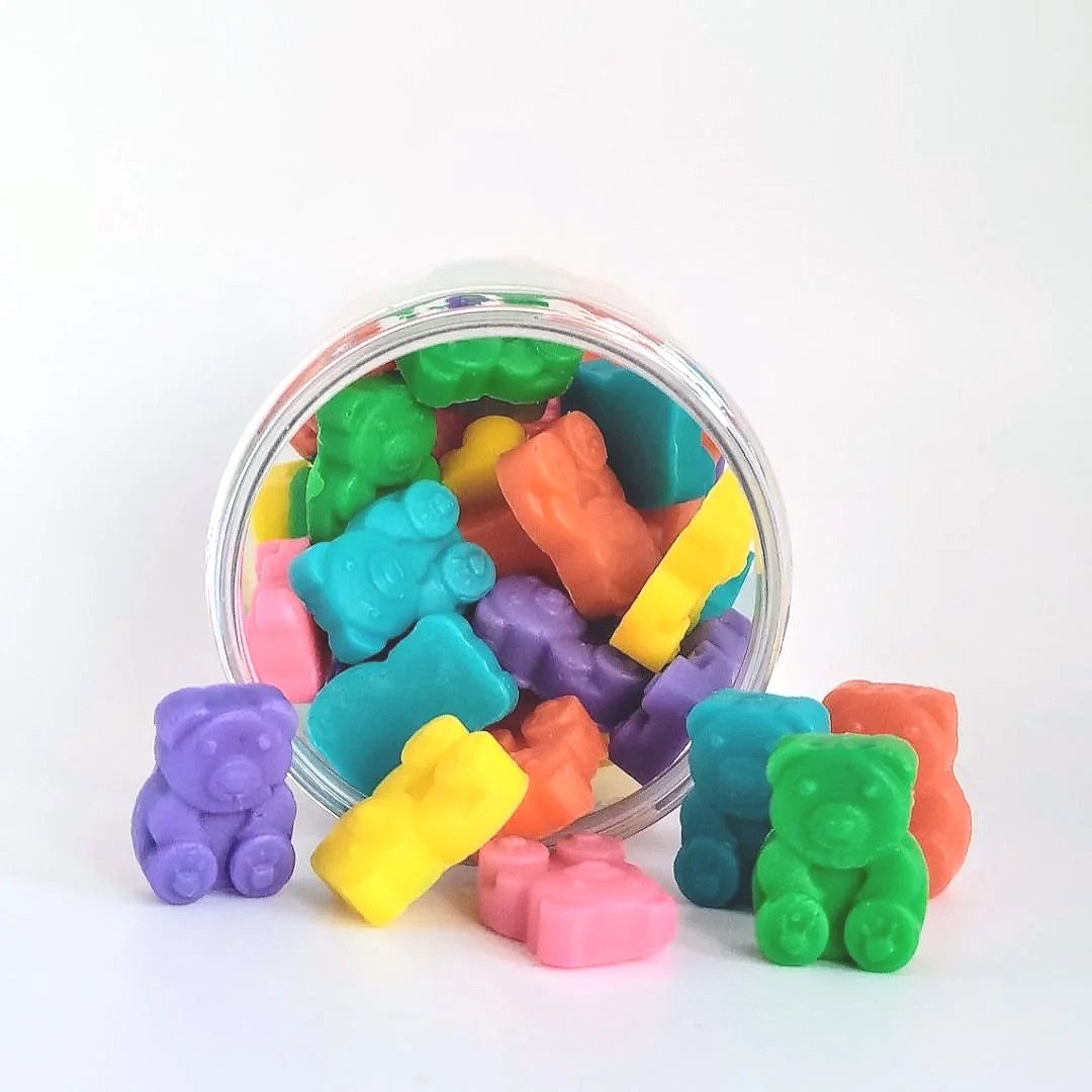 Mini Bear Soaps with Goat's Milk | Pälish Skincare for Kids